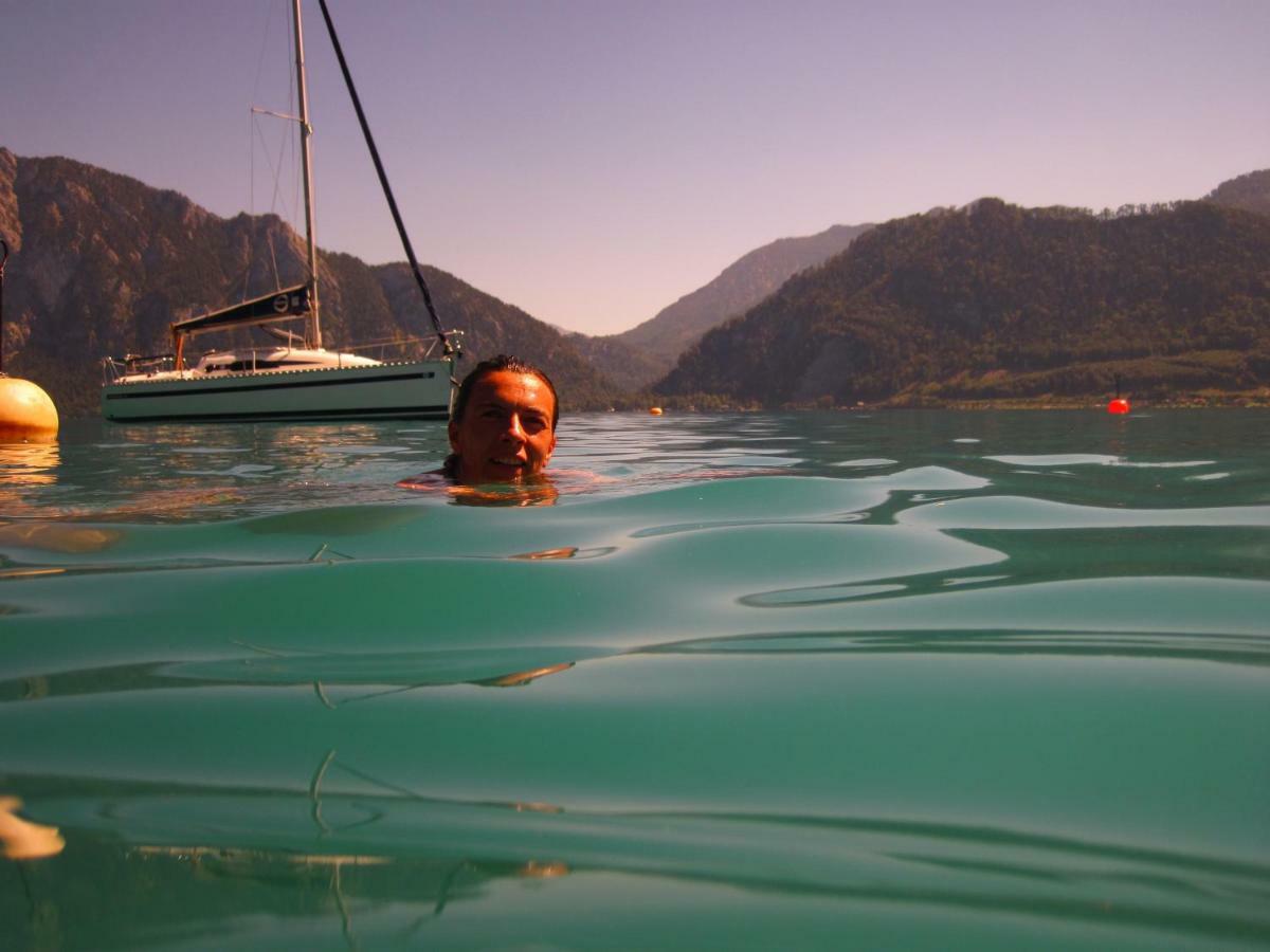 Exklusiv Apartment Scheichl Unterach am Attersee Dış mekan fotoğraf